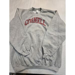 Cornell University Vintage Ultra Cotton Men's Size 2XL Grey Crew Neck Sweatshirt